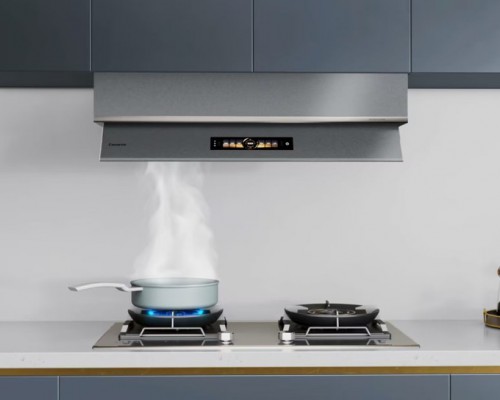 卡萨帝厨电发明行业最薄全嵌烟机,京东高端第一