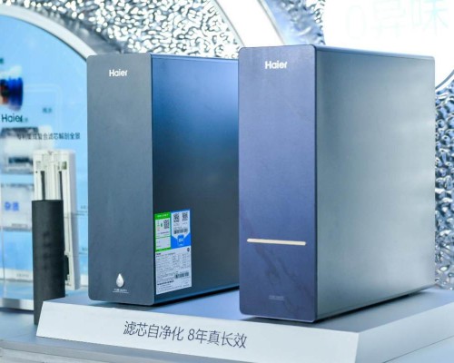 即饮鲜活水！海尔净水机开启滤芯自净化时代