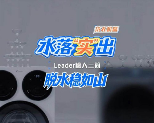 洗衣机噪音大、总移位？一杯水验证Leader三筒脱水巍然不动